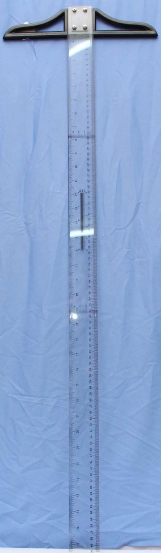 90cm plastic t-square black 